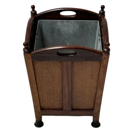 Jac. van den Bosch Art Deco Amsterdamse School Litter Basket for 't Binnenhuis